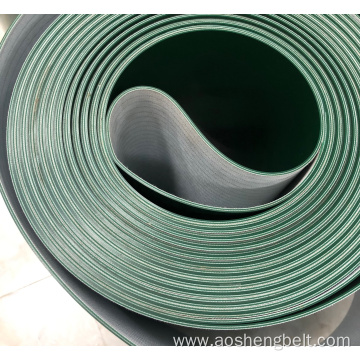 Conveyer belt power belt PVC Green color